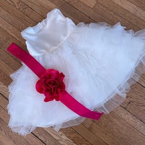 Joan Calabrese Mon Cheri baby formal girl dress 6 months cupcake nwot wedding